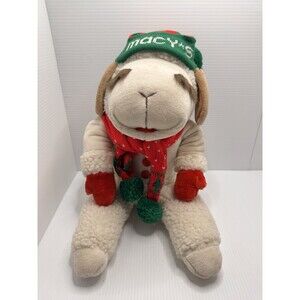 VTG MACY’S Holiday Shari Lewis Lamb Chop Plush Stuffed Animal Toy (Bx B)